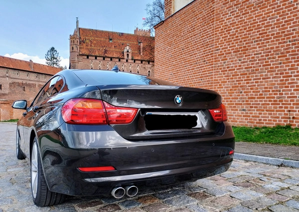 BMW Seria 4 cena 69900 przebieg: 275000, rok produkcji 2015 z Malbork małe 137